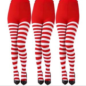 Candy cane tights